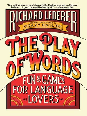 cover image of The Play of Words
